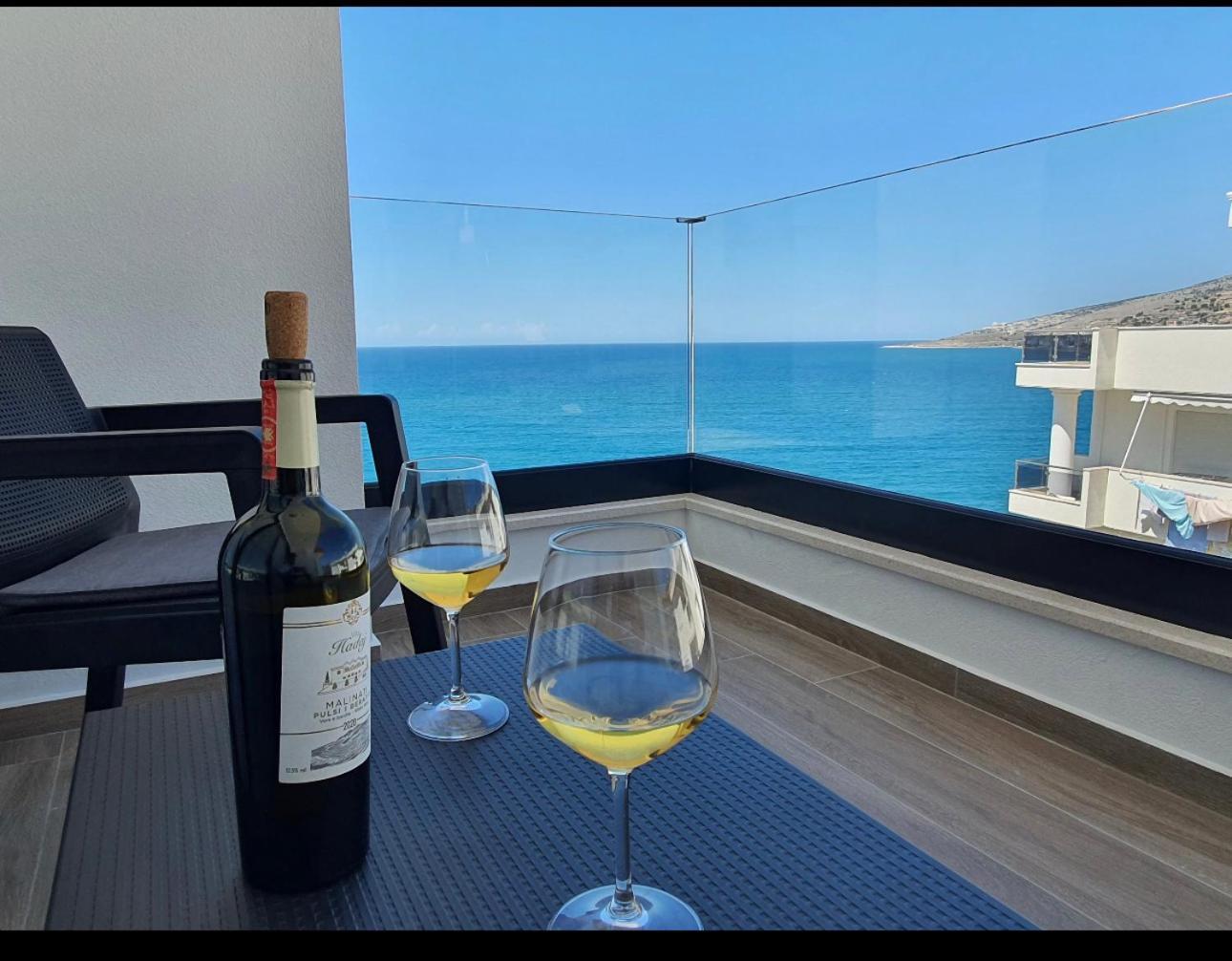Lookout Apartments Sarande Ngoại thất bức ảnh