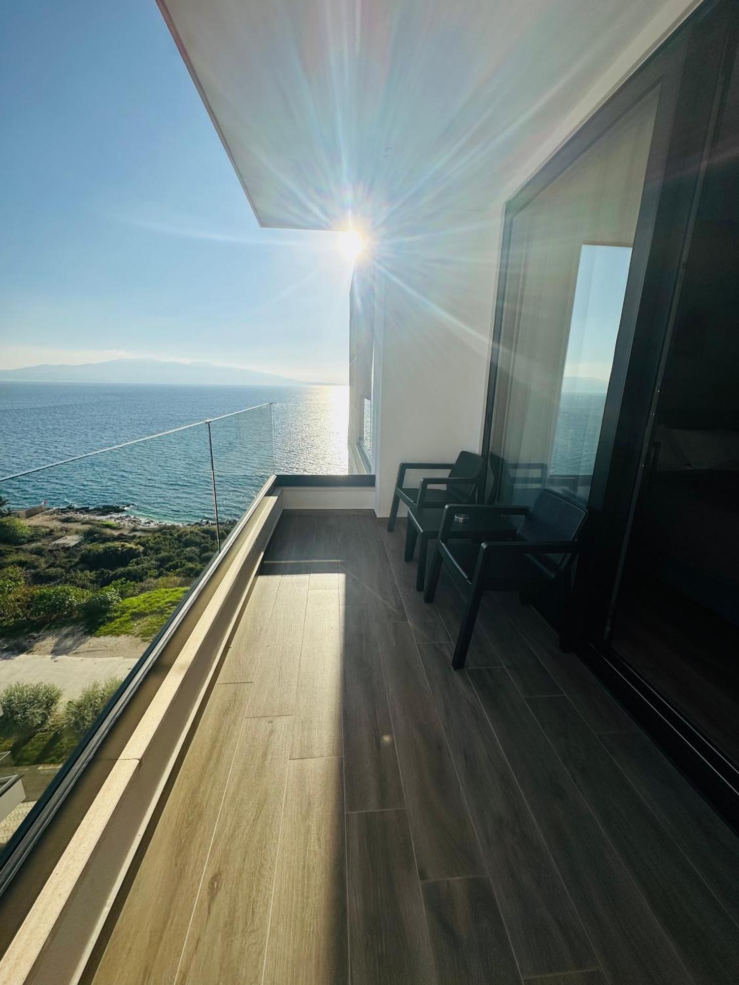 Lookout Apartments Sarande Ngoại thất bức ảnh